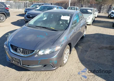 2015 Honda Civic Lx from USA, damaged, VIN 19XFB2F56FE027349